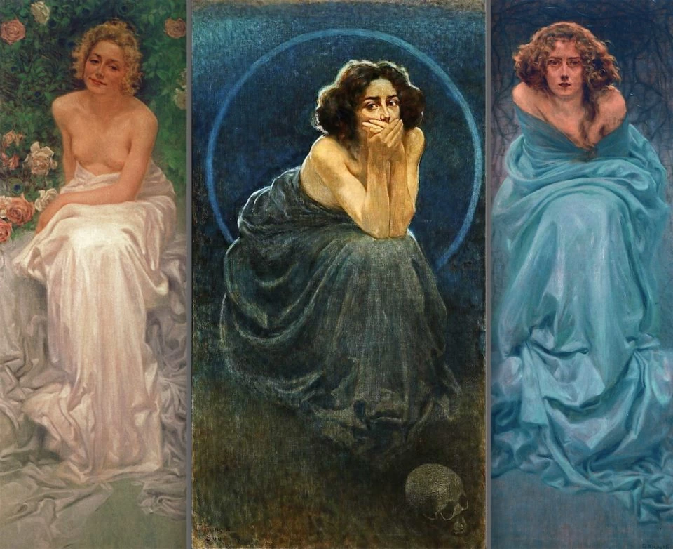 L’enigma umano - trittico, Musei Civici di Pavia